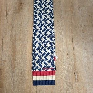 Juicy Couture Red, White, & Blue Scarf